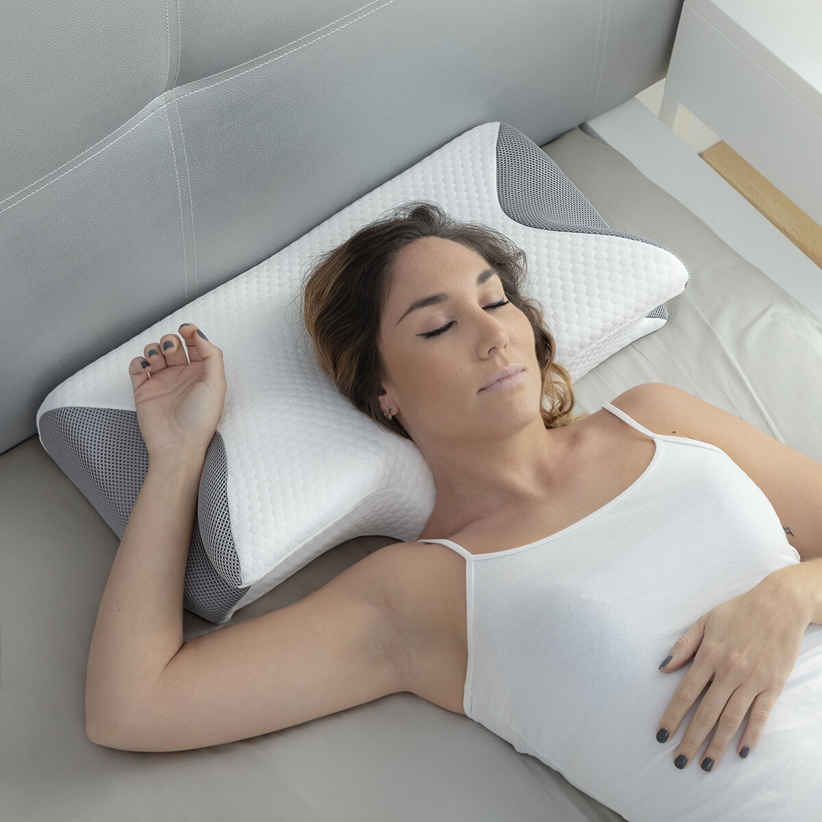 Almohada Cervical Conforti Viscoelastica InnovaGoods - imagen 4