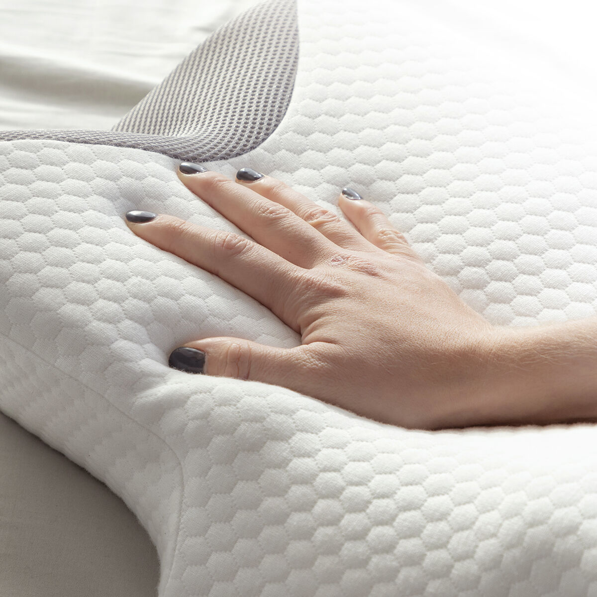 Almohada Viscoelástica Cervical con Contorno Ergonómico Conforti InnovaGoods - 3