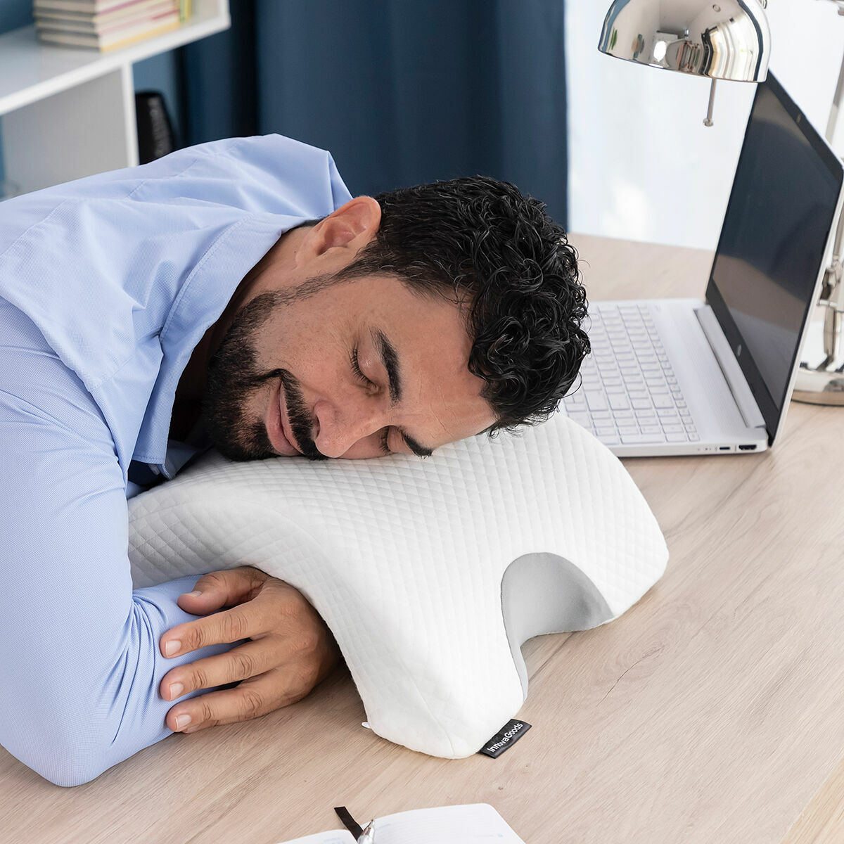 Almohada Viscoelástica Cervical para Parejas Cozzy InnovaGoods - 4