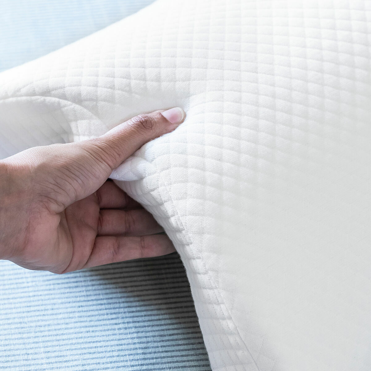 Almohada Viscoelástica Cervical para Parejas Cozzy InnovaGoods - 5