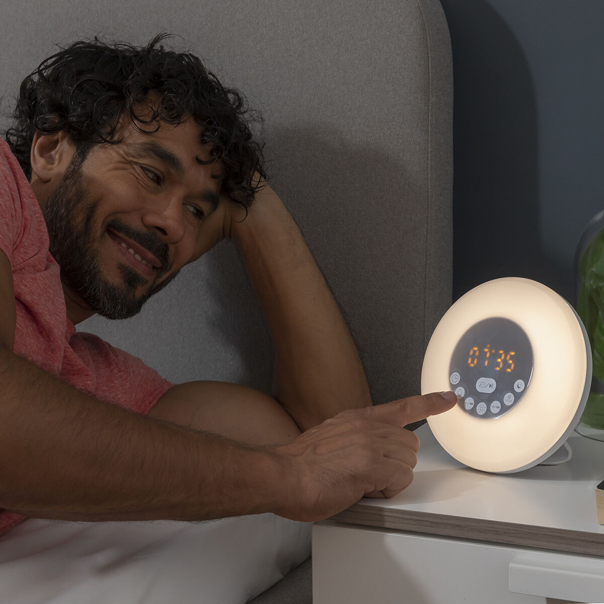 Despertador Luz Amanecer Sunrise Sleep Tracker - Vista 4