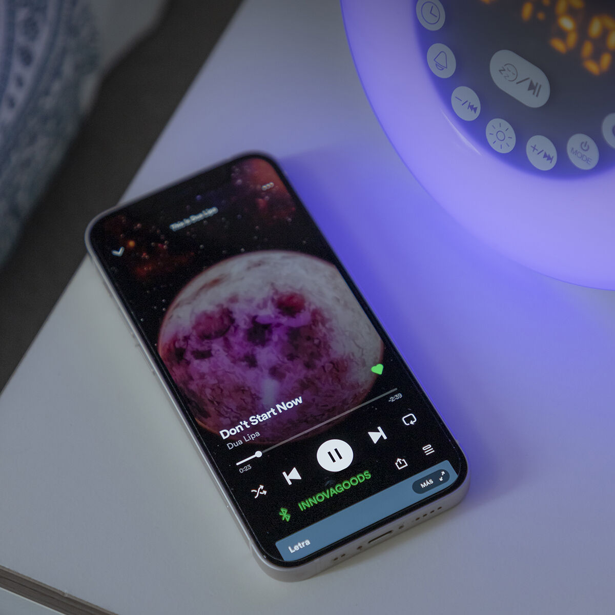 Despertador Luz Amanecer Sunrise Sleep Tracker - Vista 5