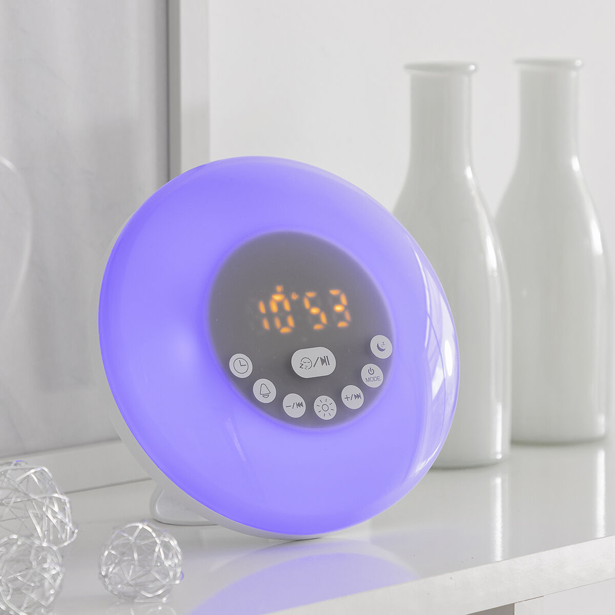 Despertador Luz Amanecer Sunrise Sleep Tracker - Vista 6