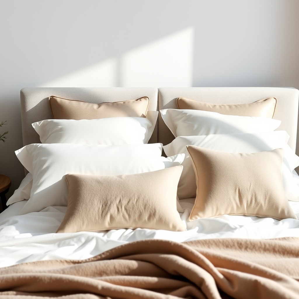 Funda de Almohada Naturals Blanco - Descanso óptimo - imagen 3