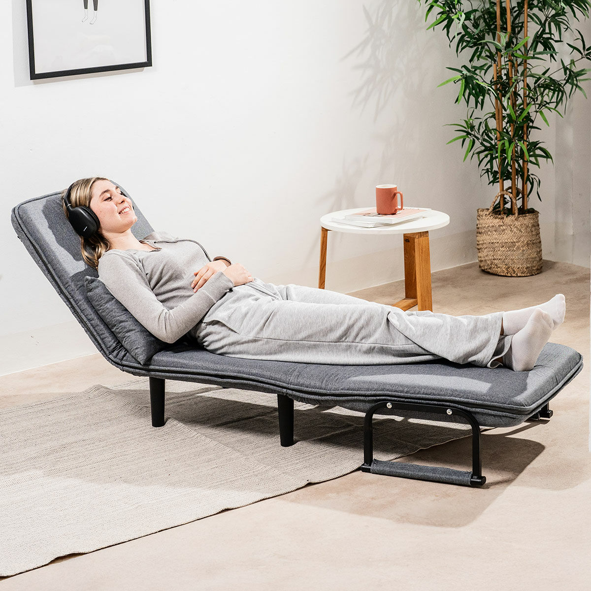 Sofá Cama Convertible Individual 4 en 1 Softfa InnovaGoods - 4