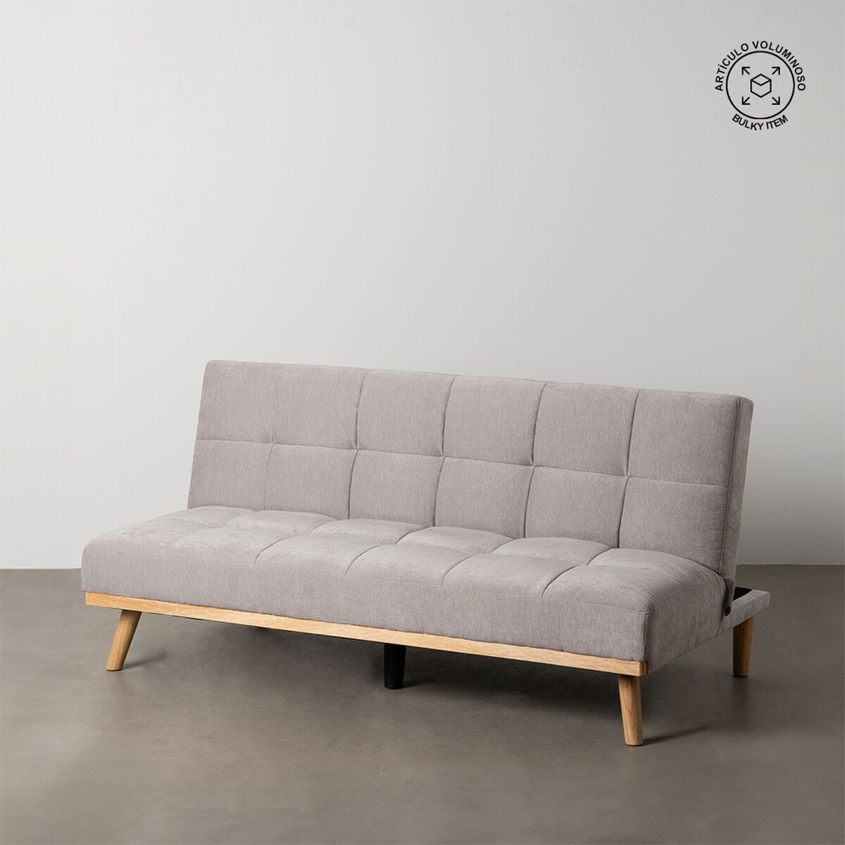 Sofá Cama Gris Natural 178 x 94 x 86 cm - 2